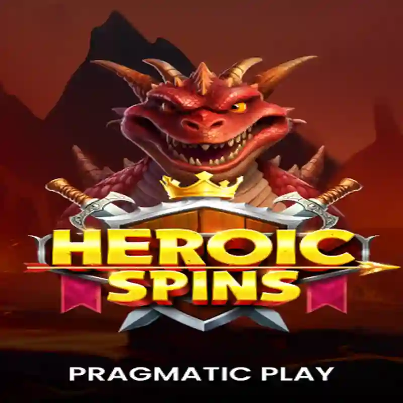 PP Heroic Spins slot game banner